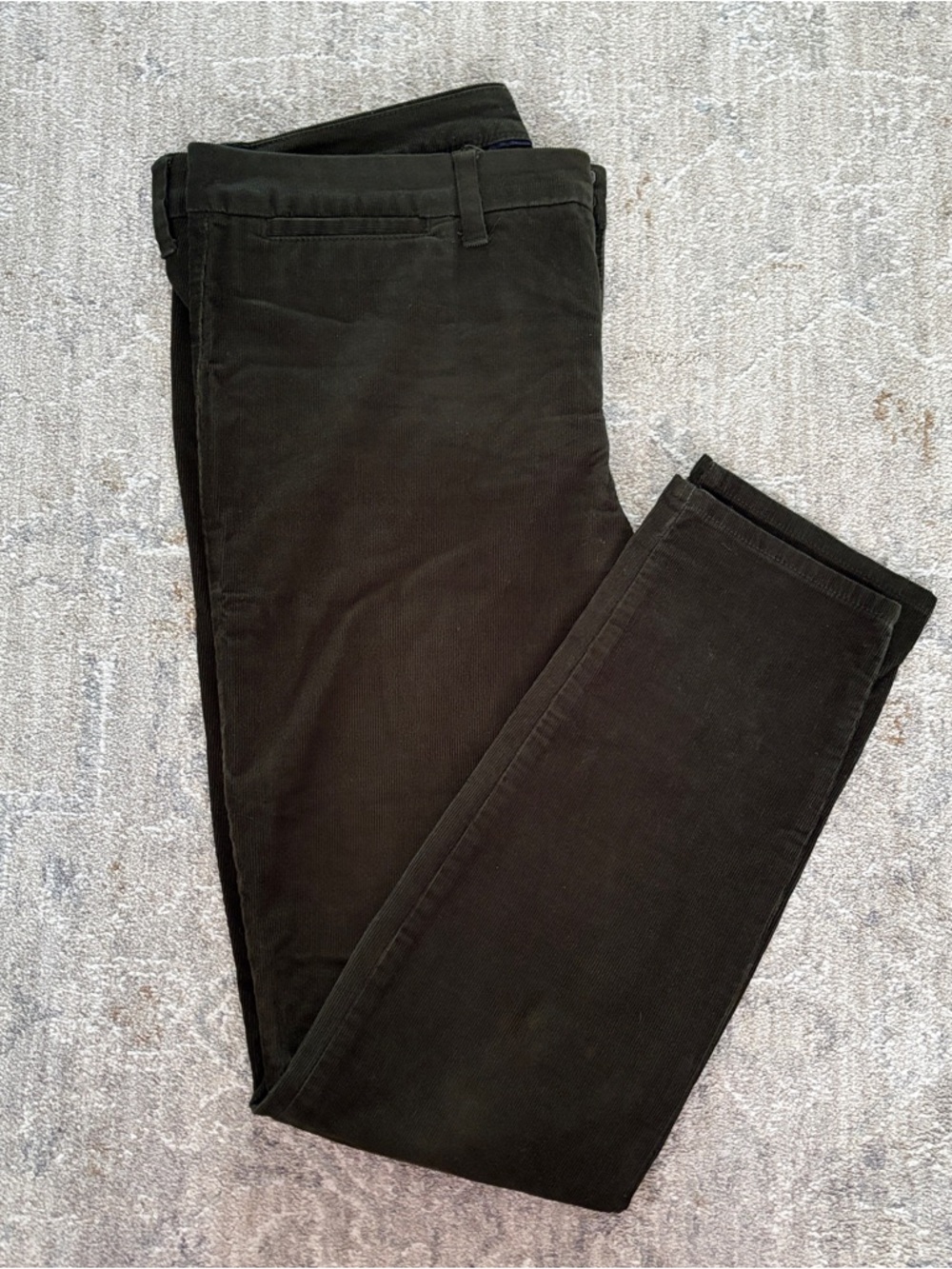 Tommy Hilfiger dark green Straight Leg Corduroy Pants